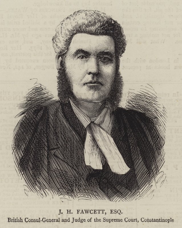 J H Fawcett, Esquire (kaiverrus) tekijältä English School