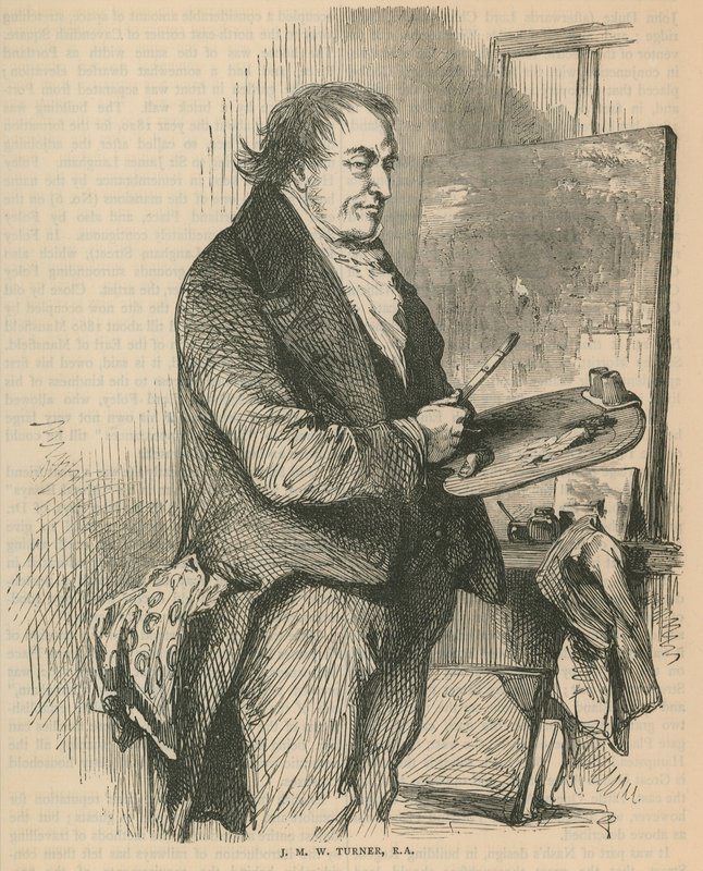 J M W Turner, taiteilija tekijältä English School