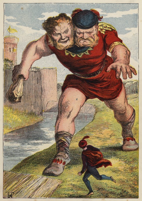 Jack The Giant Killer (väri litho) tekijältä English School