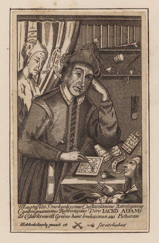 Jacko Adams, Lontoon Clerkenwell Greenin astrologi tekijältä English School
