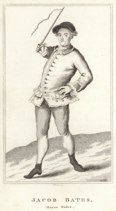 Jacob Bates, ratsastaja tekijältä English School