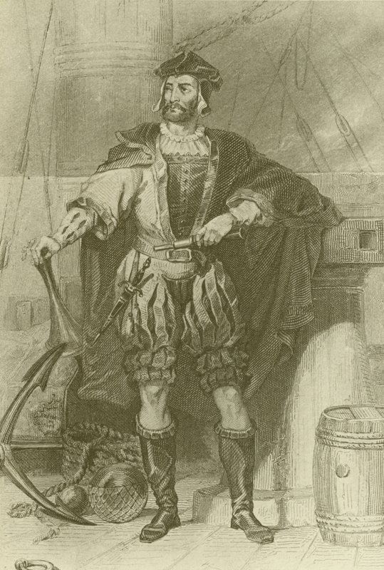 Jacques Cartier (1494-1557, ranskalainen tutkimusmatkailija tekijältä English School