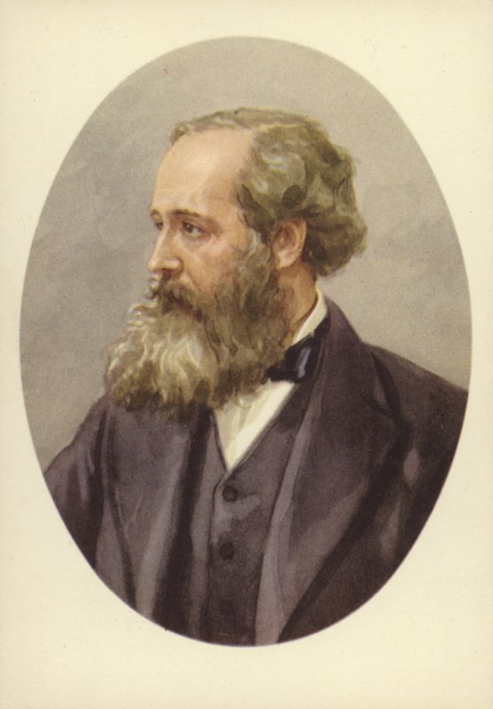 James Clerk Maxwell (1831-1879), skotlantilainen teoreettinen fyysikko tekijältä English School