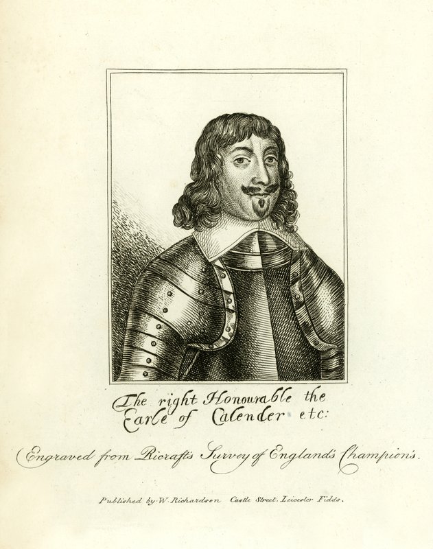 James Levingston, Earl of Calendar tekijältä English School