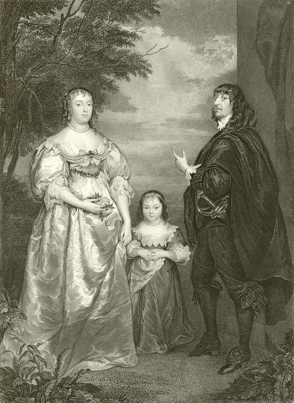 James Stanley 7., Earl of Derby ja Charlotte de la Tremouille, hänen kreivittärensä tekijältä English School