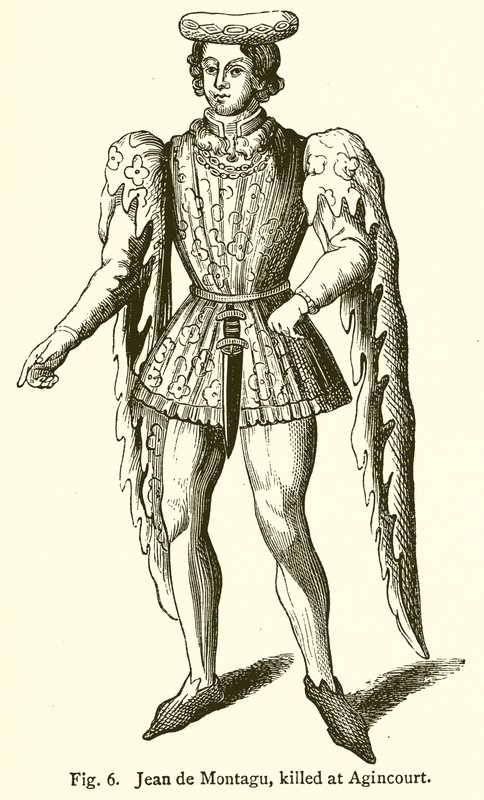 Jean de Montagu, tapettu Agincourtissa tekijältä English School