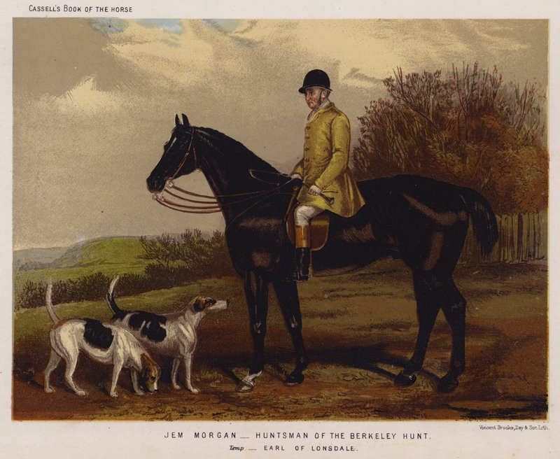 Jem Morgan, Berkeley Huntin metsästäjä, Temp, Earl of Lonsdale tekijältä English School