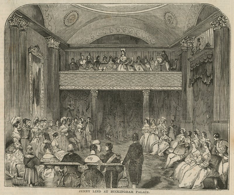 Jenny Lind Buckinghamin palatsissa tekijältä English School