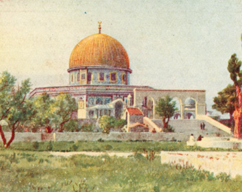 Jerusalem, Kalliokupoli (värilitro) tekijältä English School
