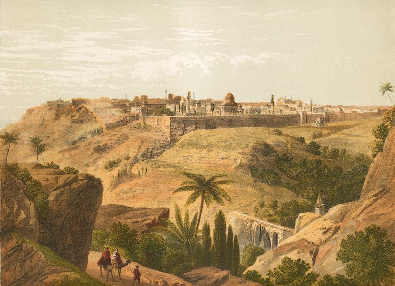 Jerusalem tieltä Betaniaan tekijältä English School