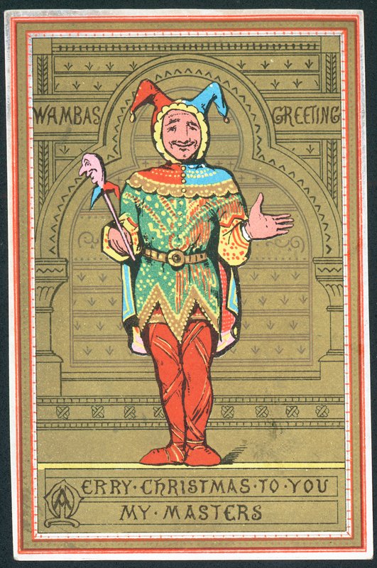 Jester, joulukortti tekijältä English School