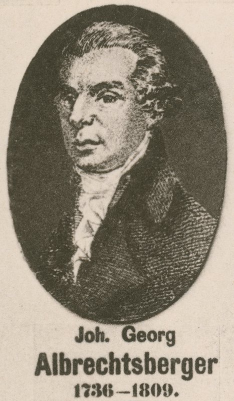 Johann Georg Albrechtsberger (kaiverrus) tekijältä English School