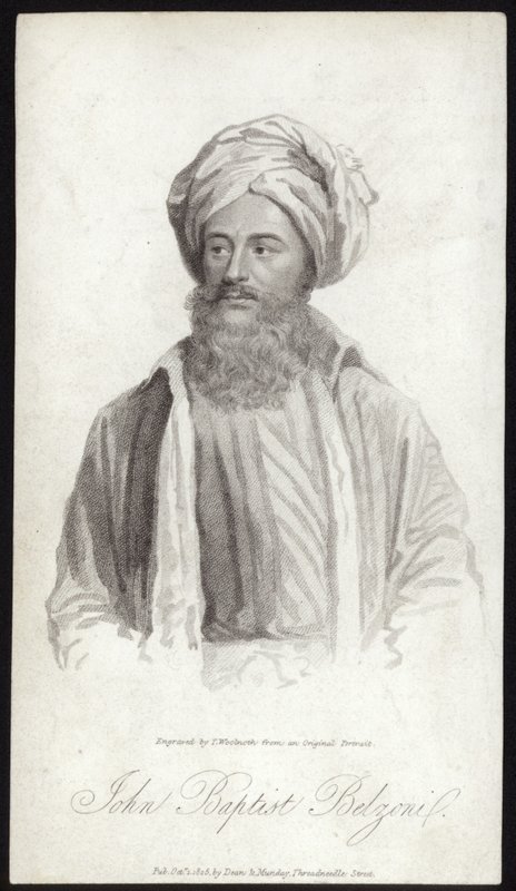 Johannes Kastaja Belzoni tekijältä English School