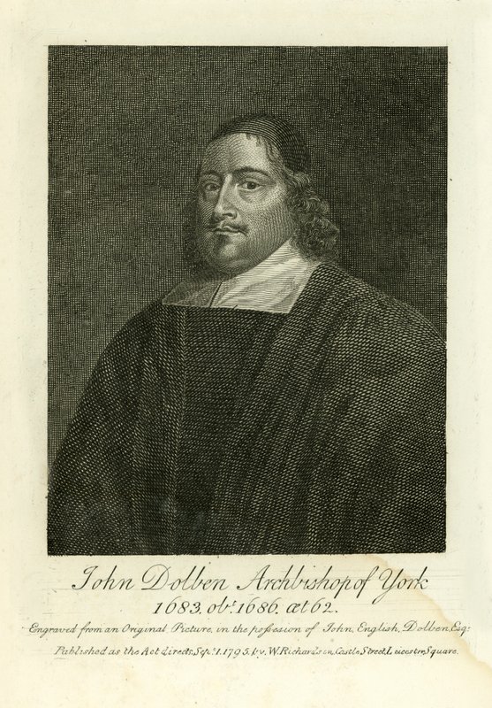 John Dolben, Yorkin arkkipiispa tekijältä English School