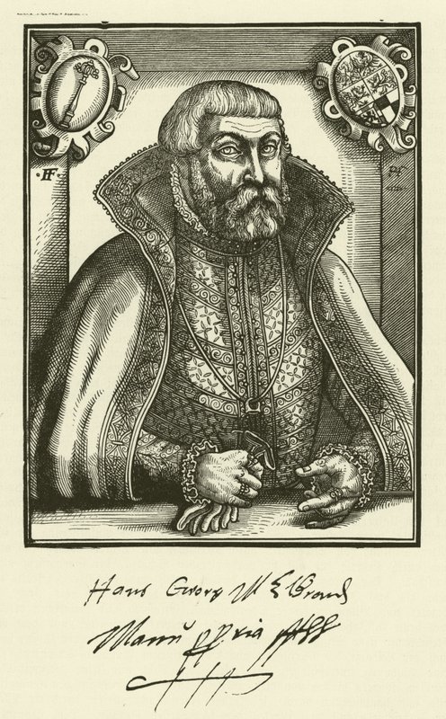 John George, Brandenburgin vaaliruhtinas tekijältä English School