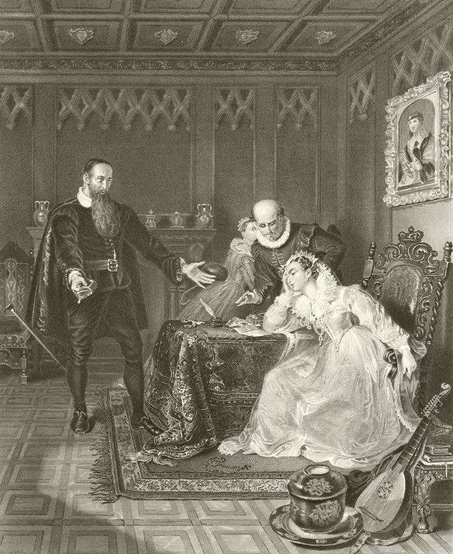 John Knox varoittaa Skotlannin kuningatarta tekijältä English School