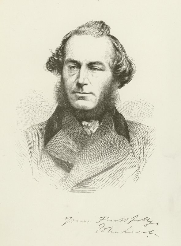 John Leech, muotokuva tekijältä English School