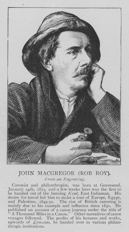 John Macgregor, Rob Roy (kaiverrus) tekijältä English School