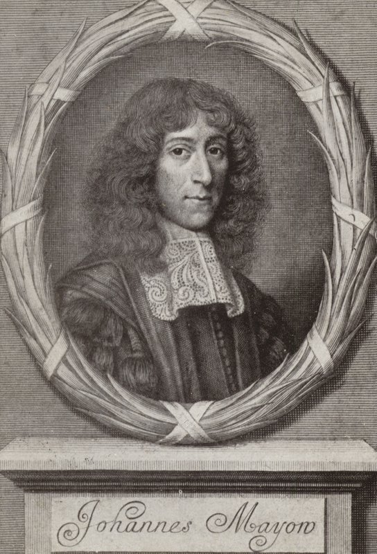 John Mayow (1641-1679), englantilainen kemisti tekijältä English School