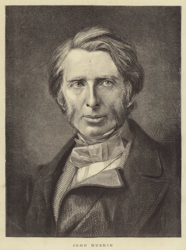 John Ruskin (kaiverrus) tekijältä English School
