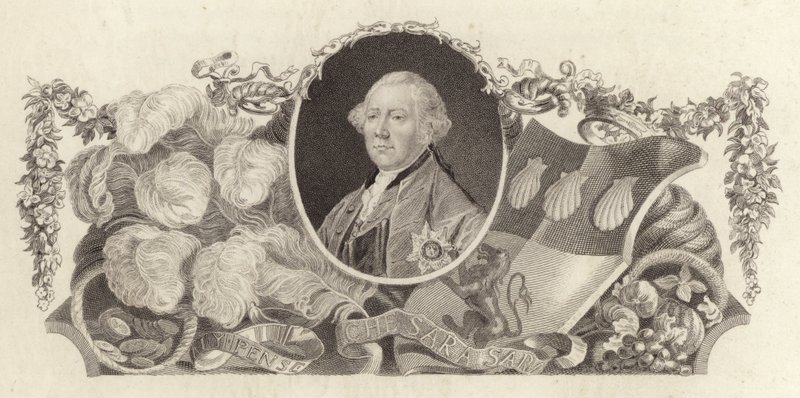 John Russell, Bedfordin 4. herttua, brittiläinen poliitikko (kaiverrus) tekijältä English School