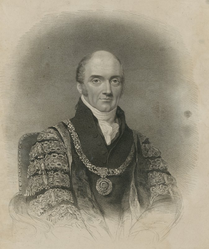 John Thomas Thorp, Lontoon pormestari vuonna 1815 tekijältä English School