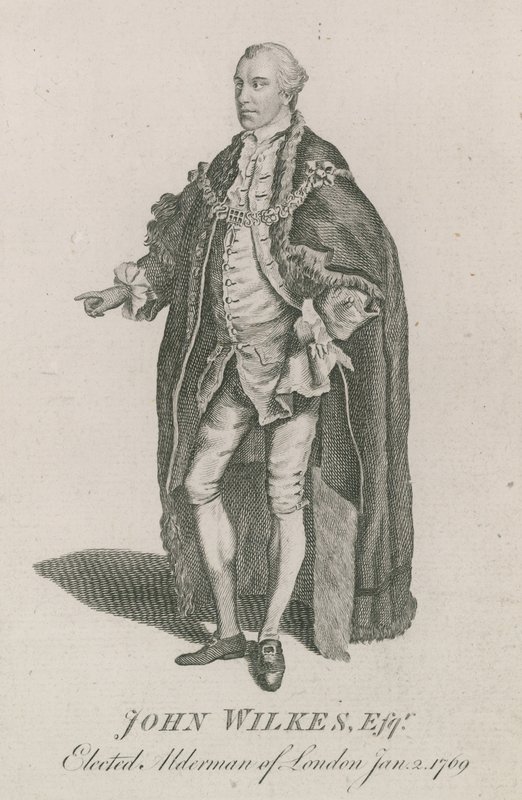 John Wilkes valittiin Lontoon vankiksi 2. tammikuuta 1769 tekijältä English School