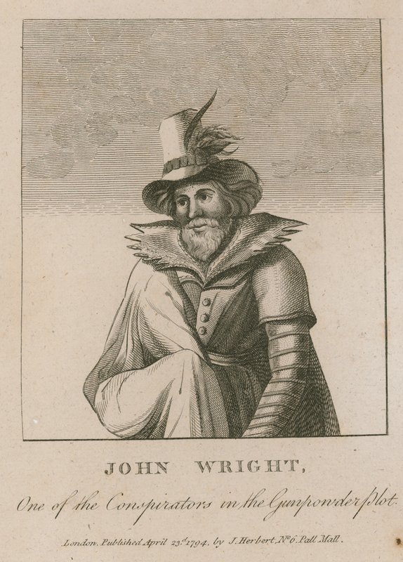 John Wright, yksi ruutijuonen salaliittolaisista tekijältä English School