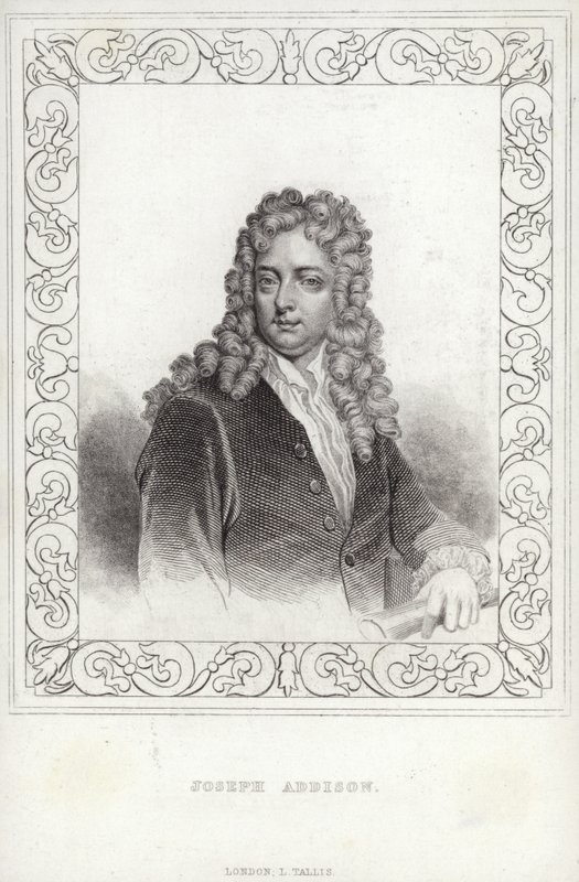 Joseph Addison, englantilainen kirjailija ja poliitikko tekijältä English School