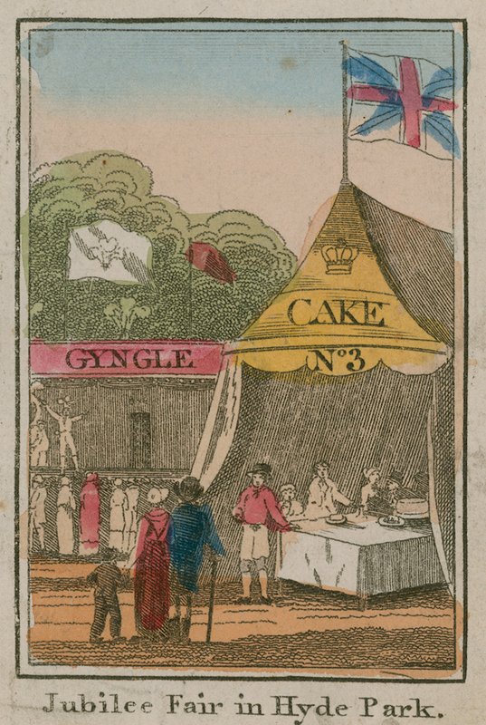 Juhlamessut Hyde Parkissa, 1814 tekijältä English School