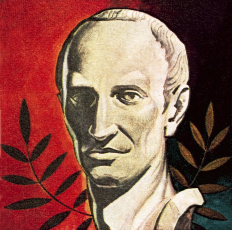 Julius Caesar, murhattu maaliskuussa 44 eKr tekijältä English School