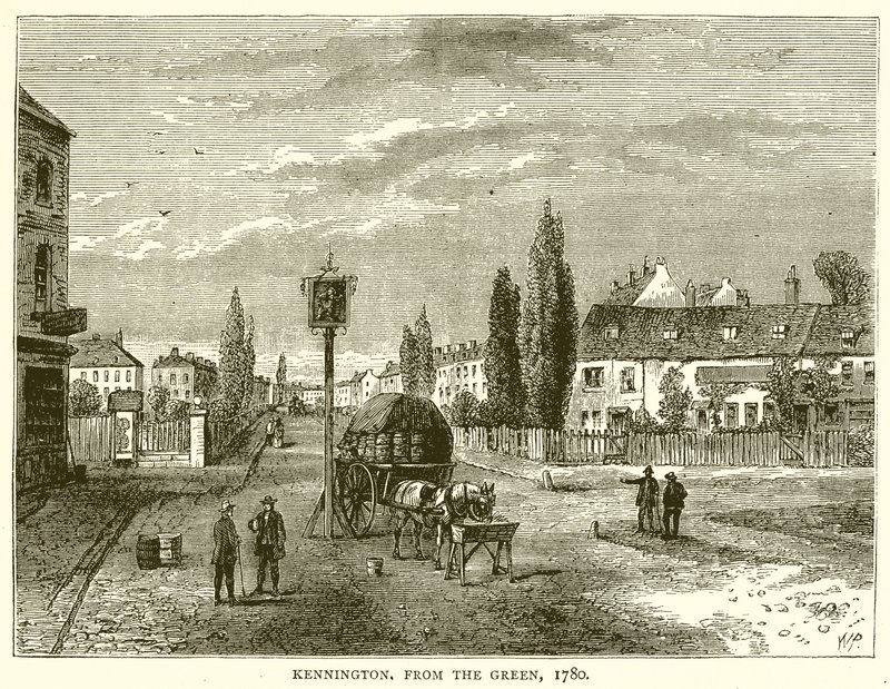 Kennington, Greenistä, 1780 tekijältä English School