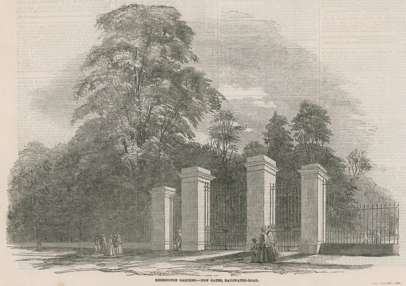 Kensington Gardens, New Gates, Bayswater Road, Lontoo tekijältä English School
