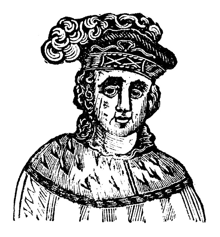 Kuningas Edward V (puupiirros) tekijältä English School