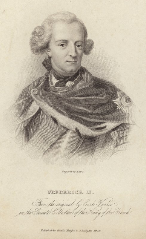 Preussin kuningas Frederick II tekijältä English School