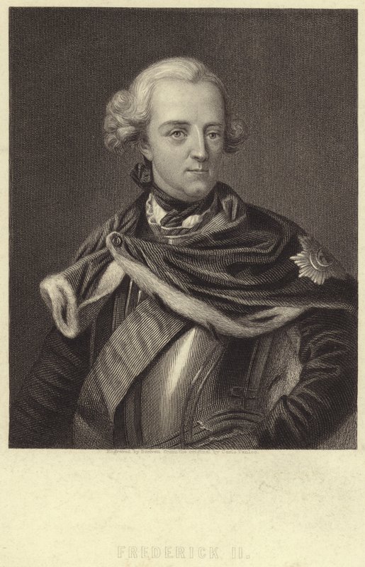 Preussin kuningas Frederick II tekijältä English School