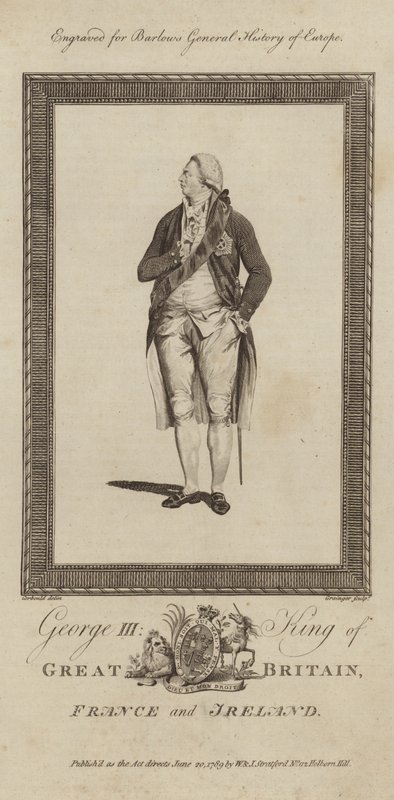 Ison-Britannian ja Irlannin kuningas George III tekijältä English School