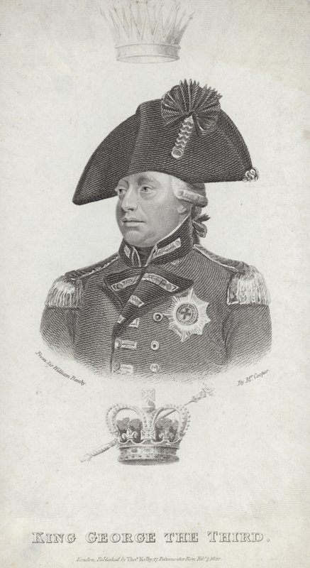 Ison-Britannian ja Irlannin kuningas George III tekijältä English School