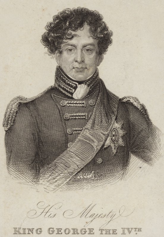Ison-Britannian ja Irlannin kuningas George IV tekijältä English School