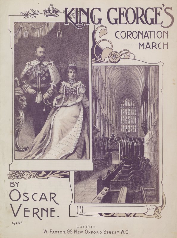 Oscar Vernen King Georgesin kruunausmarssi tekijältä English School