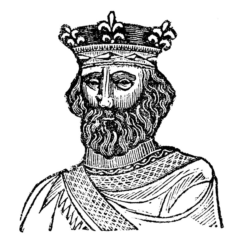 Kuningas Henrik II (puupiirros) tekijältä English School
