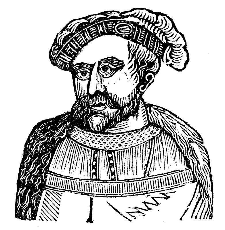 Kuningas Henrik VIII (puupiirros) tekijältä English School