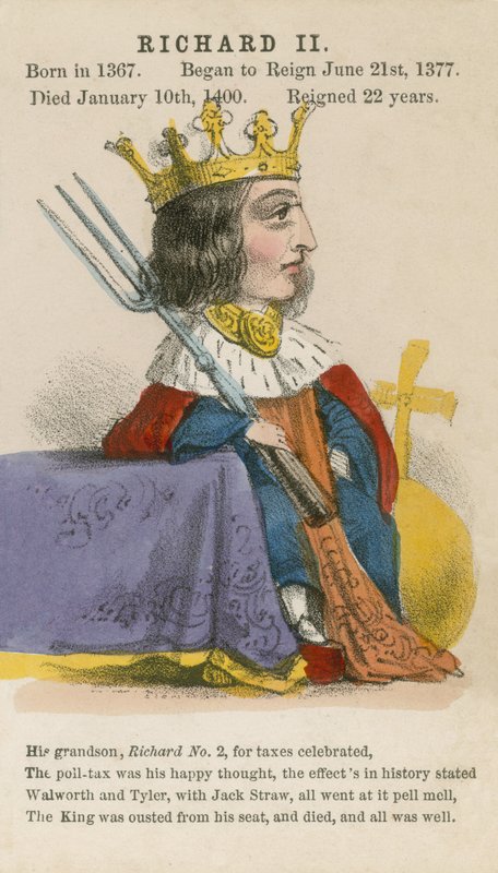 Kuningas Richard II (akvatinta) tekijältä English School