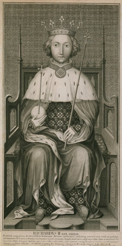 Kuningas Richard II, Westminster Abbey, Lontoo tekijältä English School