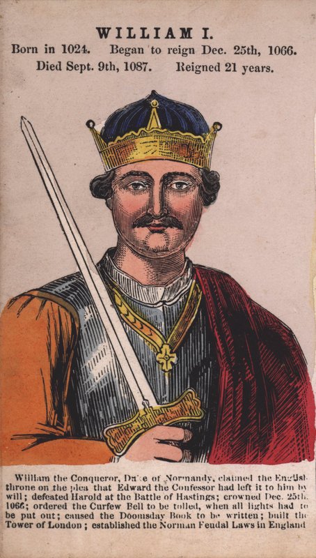 King William I (värillinen kaiverrus) tekijältä English School