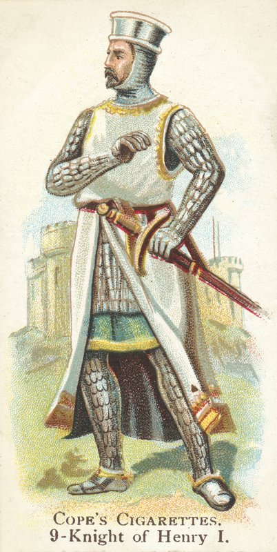 Ritari, kuningas Henrik I (chromolitho) tekijältä English School