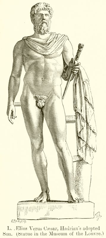L. Aelius Verus Caesar, Hadriansin adoptoitu poika tekijältä English School