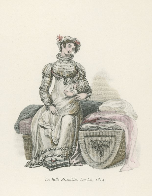 Belle Assemblee, Lontoo, 1814 tekijältä English School