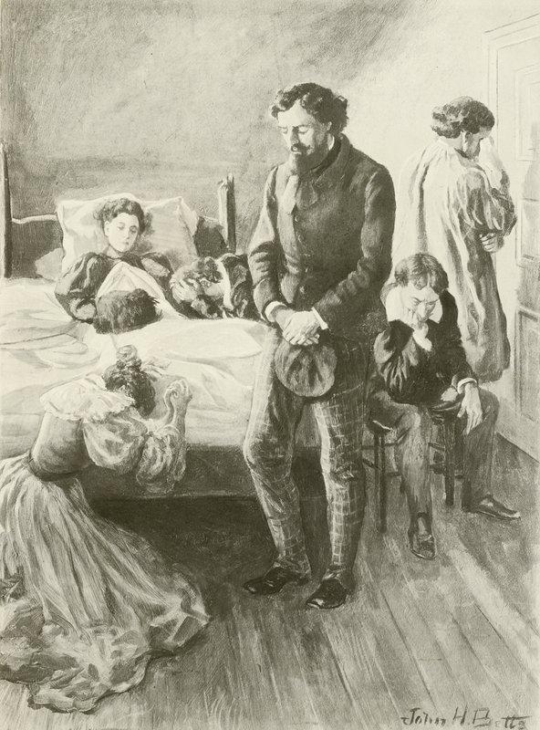 La Boheme, viimeinen näytös (syväpaino) tekijältä English School