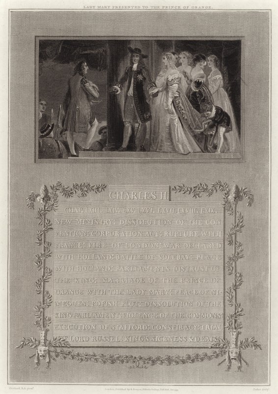 Lady Mary esitettiin Orangen prinssille tekijältä English School